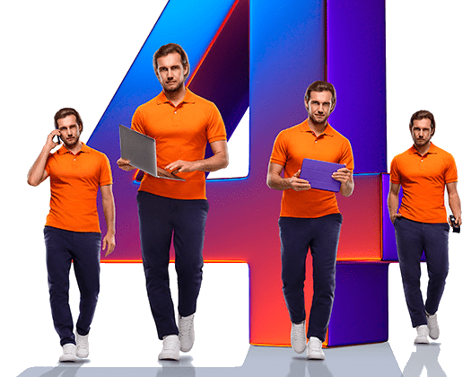 Великолепная четверка Ростелеком в посёлок Набережный (Пермский край)